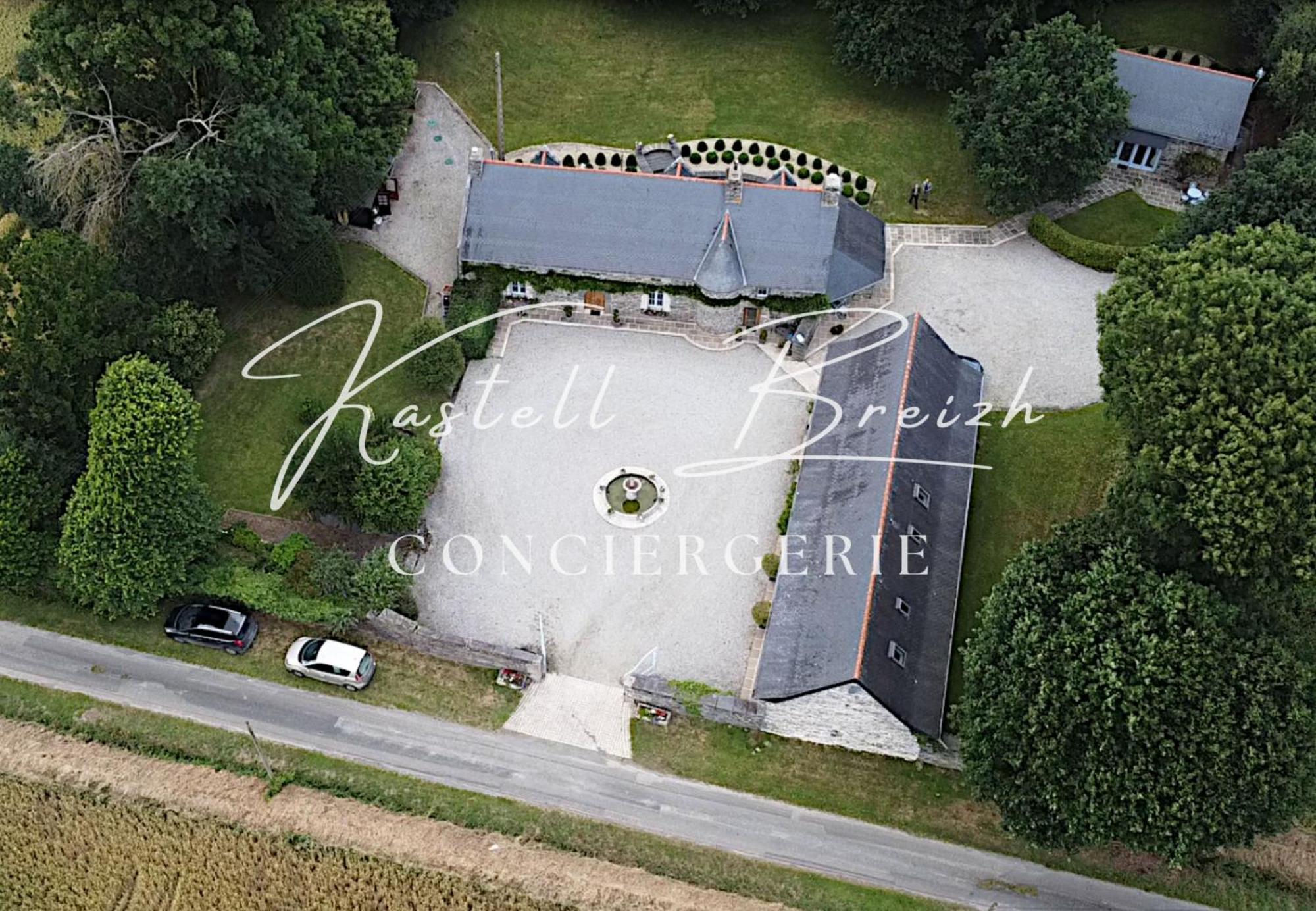 La Longere Du Manoir Villa Laniscat Exterior photo